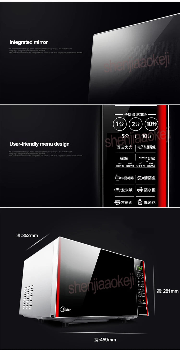 microwave oven Home use M1-L202B intelligent multi functional home use mini Falt-Plate 220v 1pc