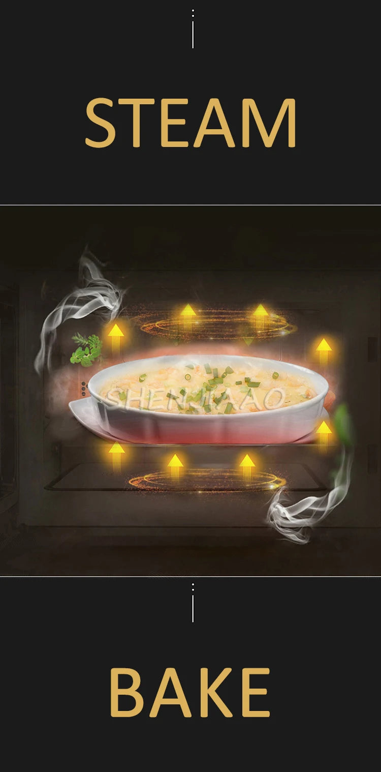 20L Microwave Oven Steam Intelligent Convection Oven Intelligent Large Capacity Kitchen Home Multi-Function Microwave