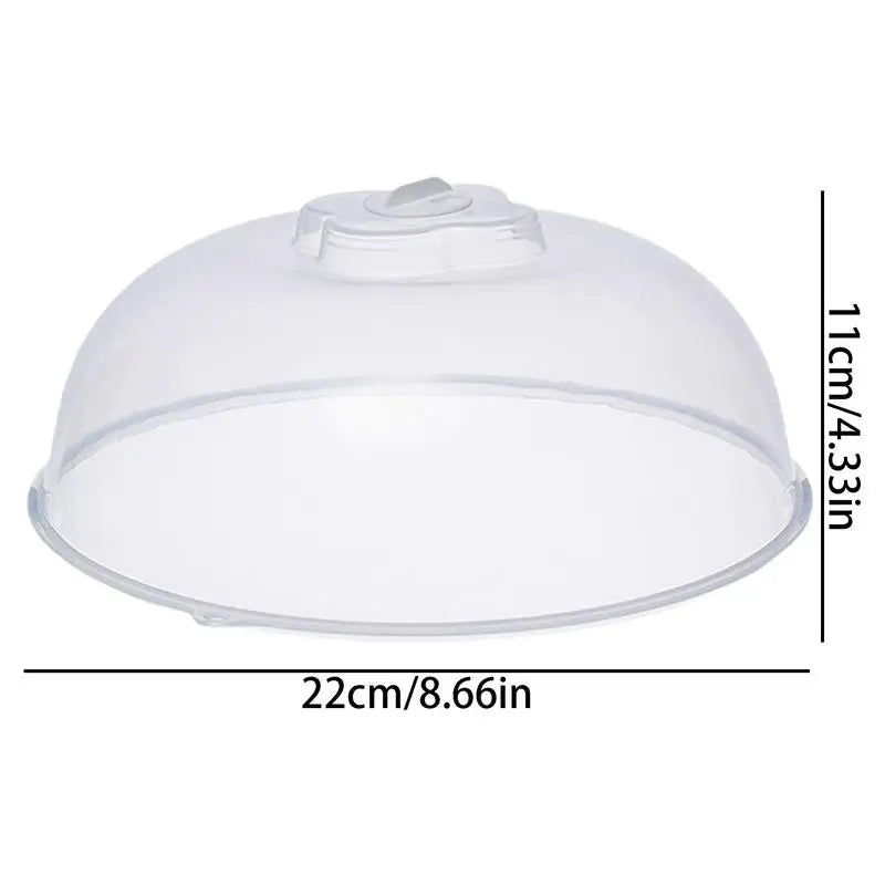 Microwave Cover For Food Anti-Splatter Food Heating Lid Adjustable Steam Vent Anti-Splatter Lid For Most Plates And Bowls