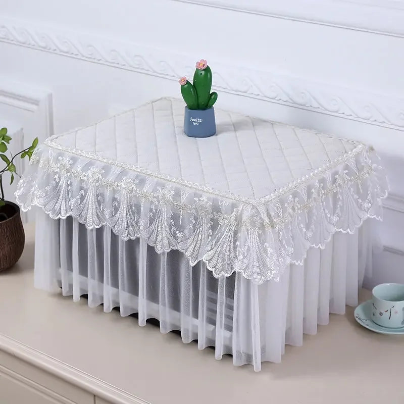 Microwave Oven Covers Lace Full Coverage Electric Protective Cover Dust-proof Anti-oil Home Decor Kitchen Accessories Ins