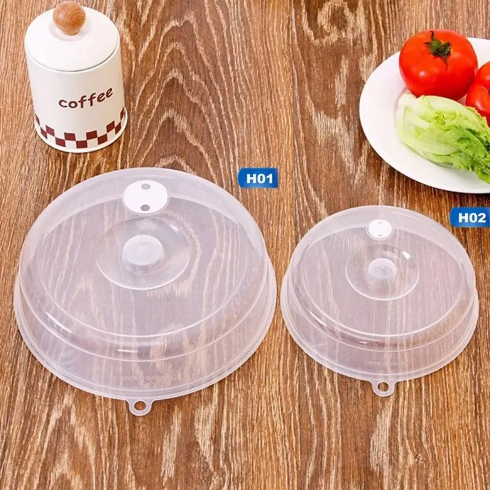 Microwave Dish Cover Refrigerator Fresh- Keeping Dish Cover Anti Splatter Sealing Cover Lid Cold & Heat Resistant Kitchen Tools