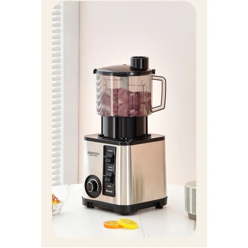 220V 3L Blender 6 in 1 Stainless Steel Icebreaker Large Capacity Wall Breaker Meat Grinder Juicer Household Commercial Salad