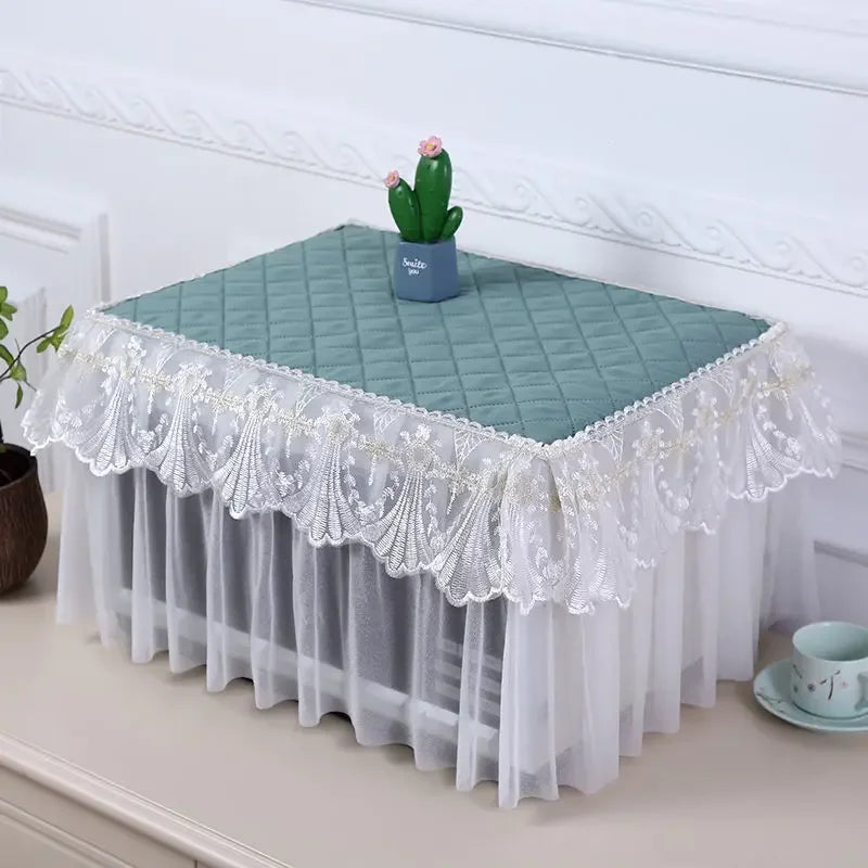 Microwave Oven Covers Lace Full Coverage Electric Protective Cover Dust-proof Anti-oil Home Decor Kitchen Accessories Ins