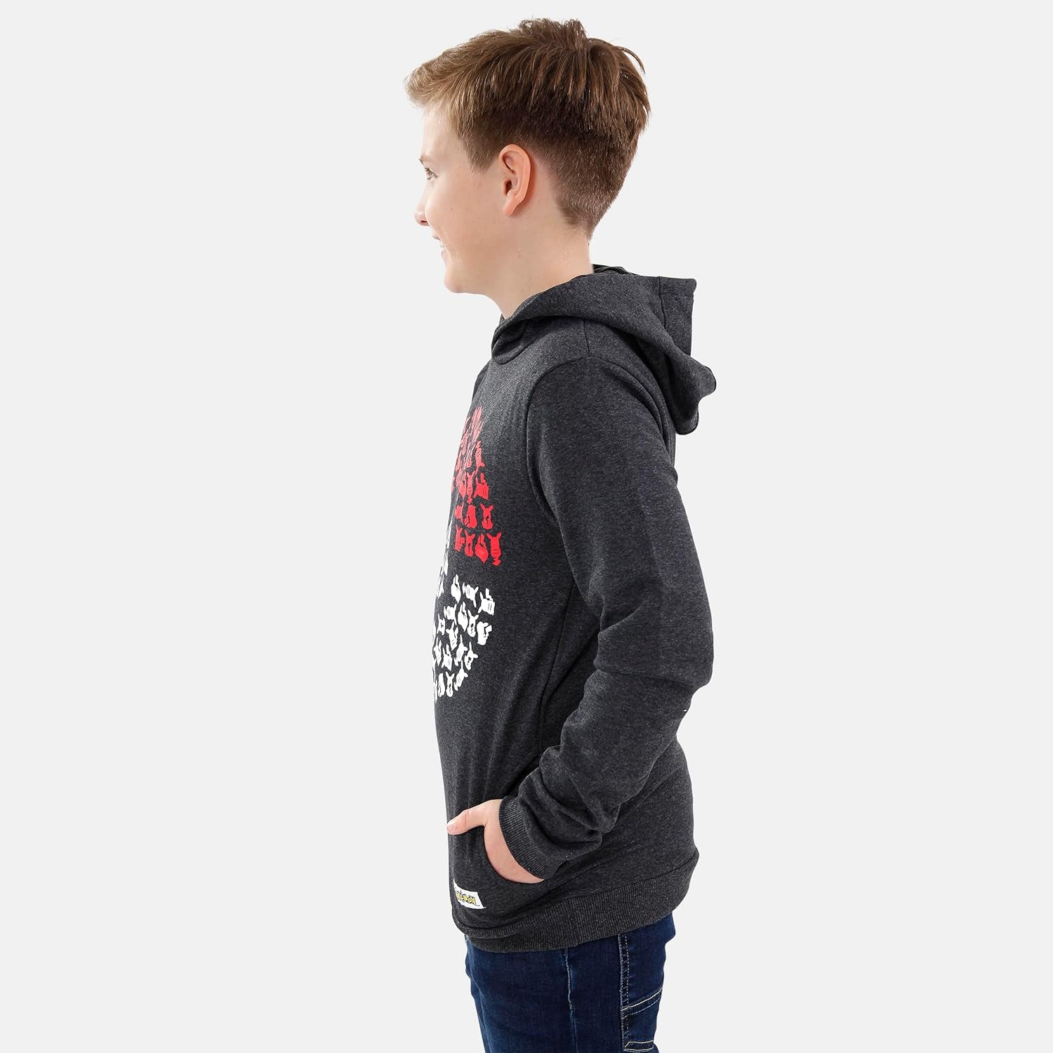 Hoodie for Boys | Pikachu Kids Hoody with Pokeball Design