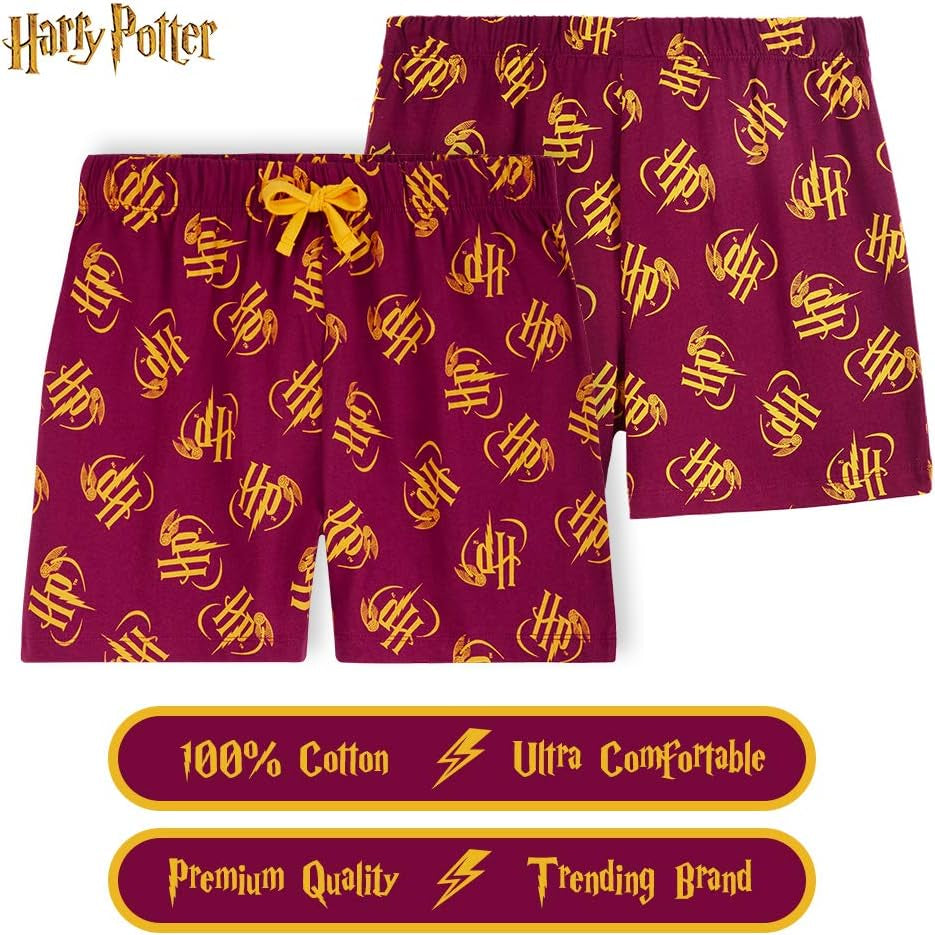 Girls Short Pyjama Set, 2 Piece Breathable Lounge Wear