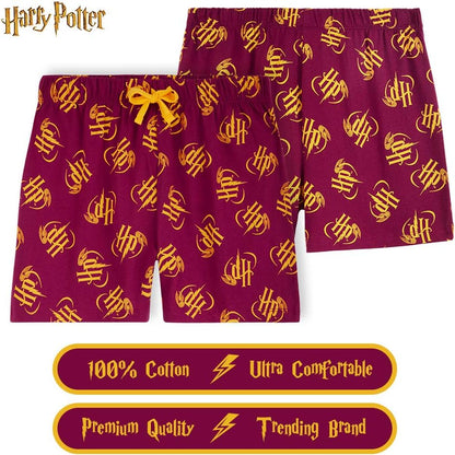 Girls Short Pyjama Set, 2 Piece Breathable Lounge Wear