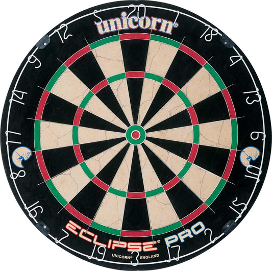 Eclipse Pro, Professional Bristle Dartboard with Competition Quality Sisal, Spider and Number Ring, Professional Dart Board for Adults