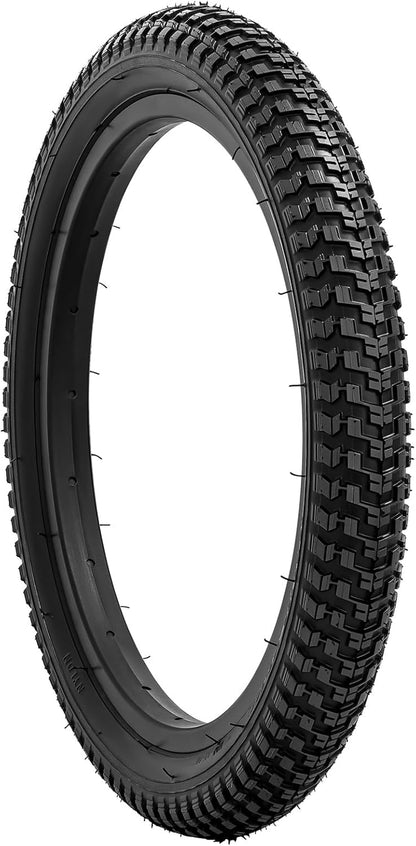 2PCS 12.5" Bike Tyres 12 1/2 X 2 1/4 Tires 57-203 and Heavy Duty Inner Tubes 12 1/2X2 1/4 CR202 90° Bent Valve/Av32Mm Schrader Valve Compatible 12.5X2.25 Kid Bike/Push Bike/Bicycle Tires and Tubes