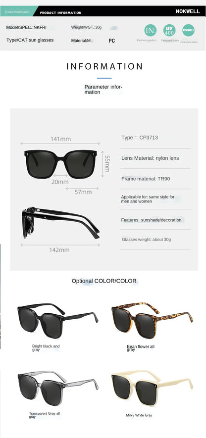 OIMG Vintage Square Sunglasses Women Oversized Sunglass Men Retro Black Sun Glasses Shades Goggle UV400  Oculos De Sol