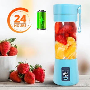 Fruit Blender Mini USB Rechargeable Mixer Electric Handheld Smoothie Maker Blender Stirring Portable Food Processor Fruit Juice