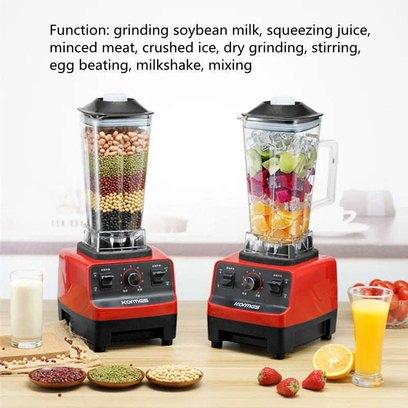 Electric Multifunctional Household Kitchen Soymilk Machine With Wall Breaking Machine Big Powerful Blender Smoothies Maker