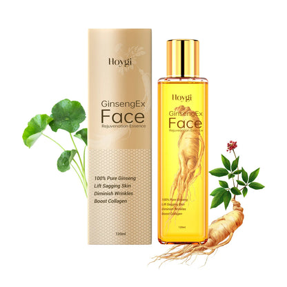 Gold Ginseng Face Essence Polypeptide Lightning Facial Serum for Skin Care 120ml