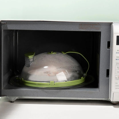Microwave Splatter Cover Guard with Water Storage Box Microwave Plate Cover Dropship