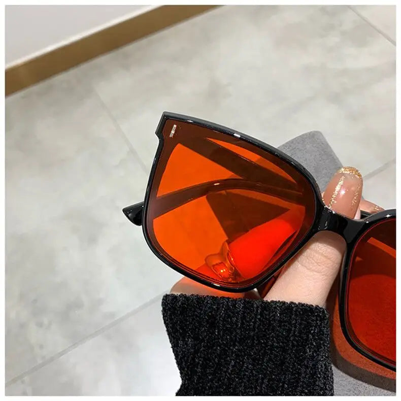 Square Sunglasses Women Designer Luxury Cat Eye Sun Glasses Female Classic Vintage Eyewear UV400 Outdoor Holiday Glasses