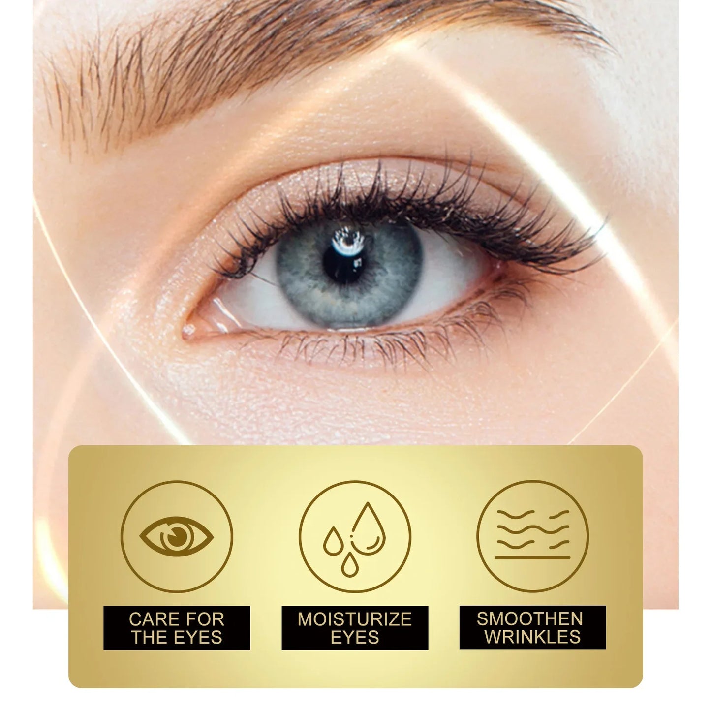 Gold Ginseng Face Essence Polypeptide Lightning Facial Serum for Skin Care 120ml