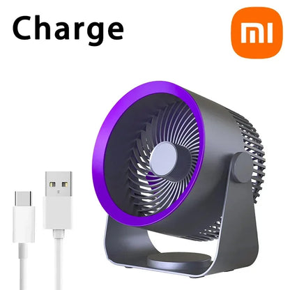 Xiaomi Cordless Electric Fan 4000mAh High Power Desktop Air Cooler USB Charging Home Kitchen Wall-mounted Air Circulation Fan