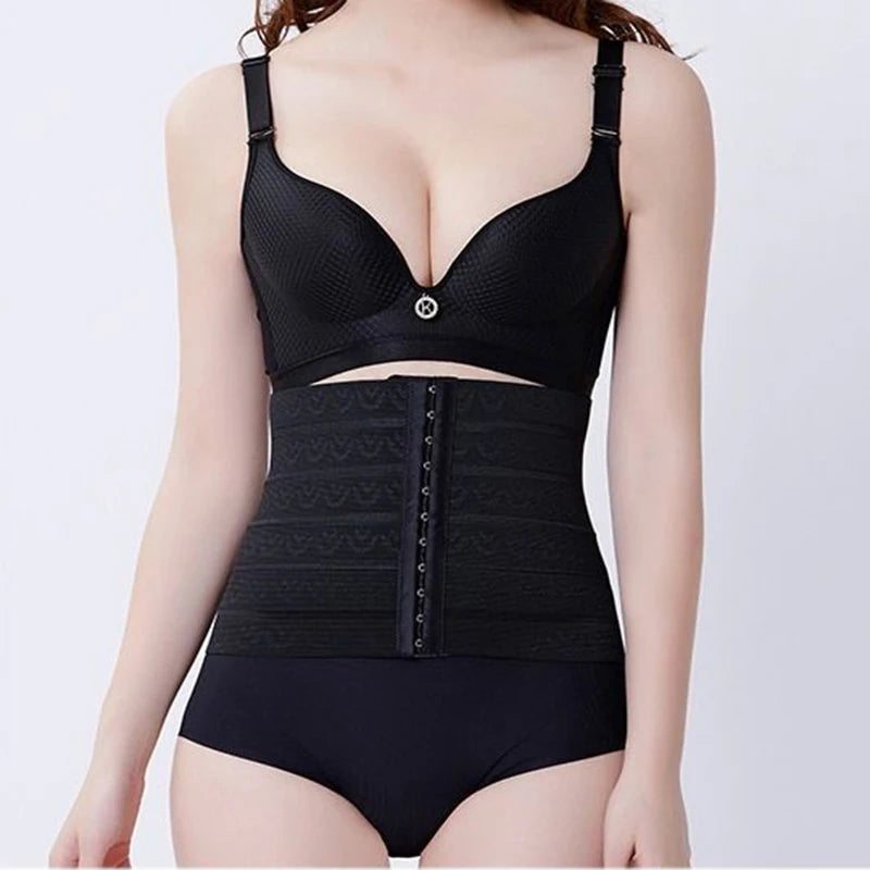 Waist Trainer Body Shapewear Women Tummy Slimming Sheath Woman Flat Belly Girdle Postpartum Sheath Wrap Waist Belt Corset