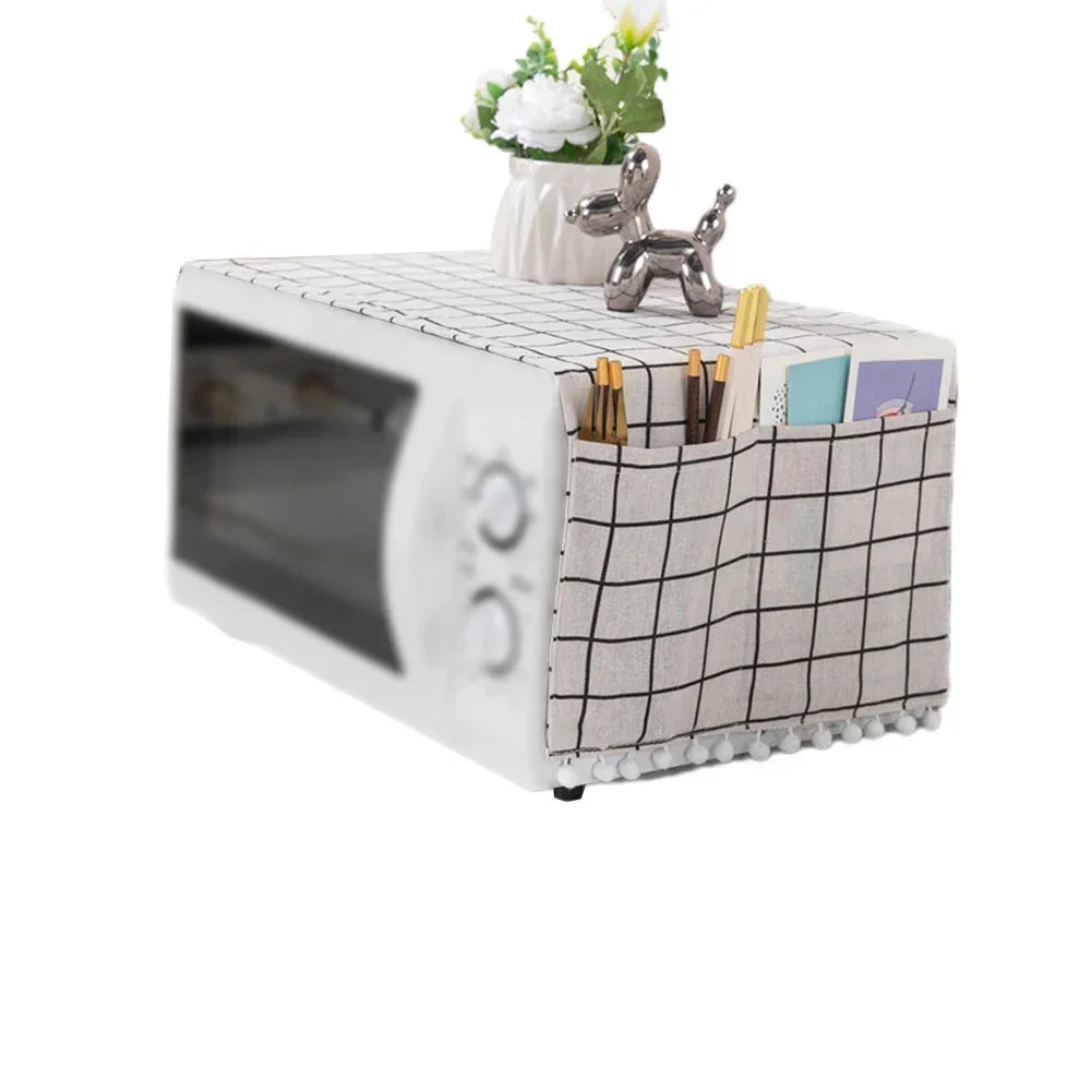 Polyester Cotton For Microwave Dust Cover Effective Protection from Water and a Charming Addition to Your Home