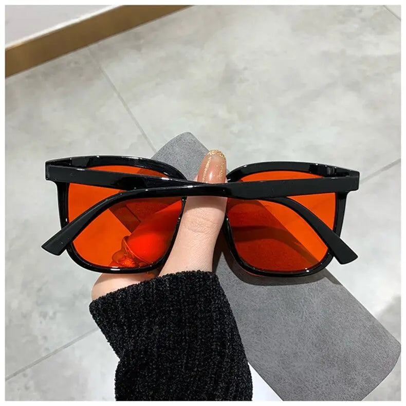 Square Sunglasses Women Designer Luxury Cat Eye Sun Glasses Female Classic Vintage Eyewear UV400 Outdoor Holiday Glasses