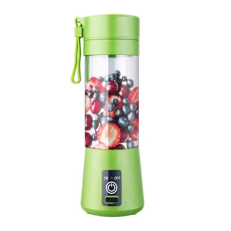 Fruit Blender Mini USB Rechargeable Mixer Electric Handheld Smoothie Maker Blender Stirring Portable Food Processor Fruit Juice