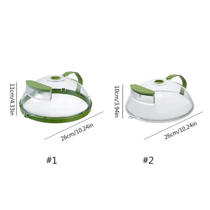 Microwave Splatter Cover Guard with Water Storage Box Microwave Plate Cover Dropship