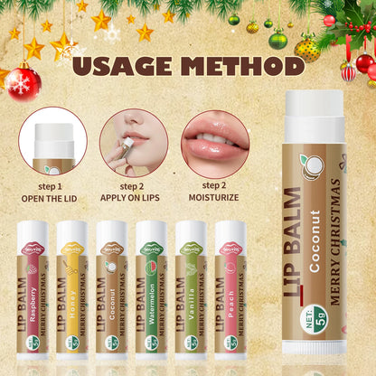 Lips Moisturizing Balm 6PCS/box set