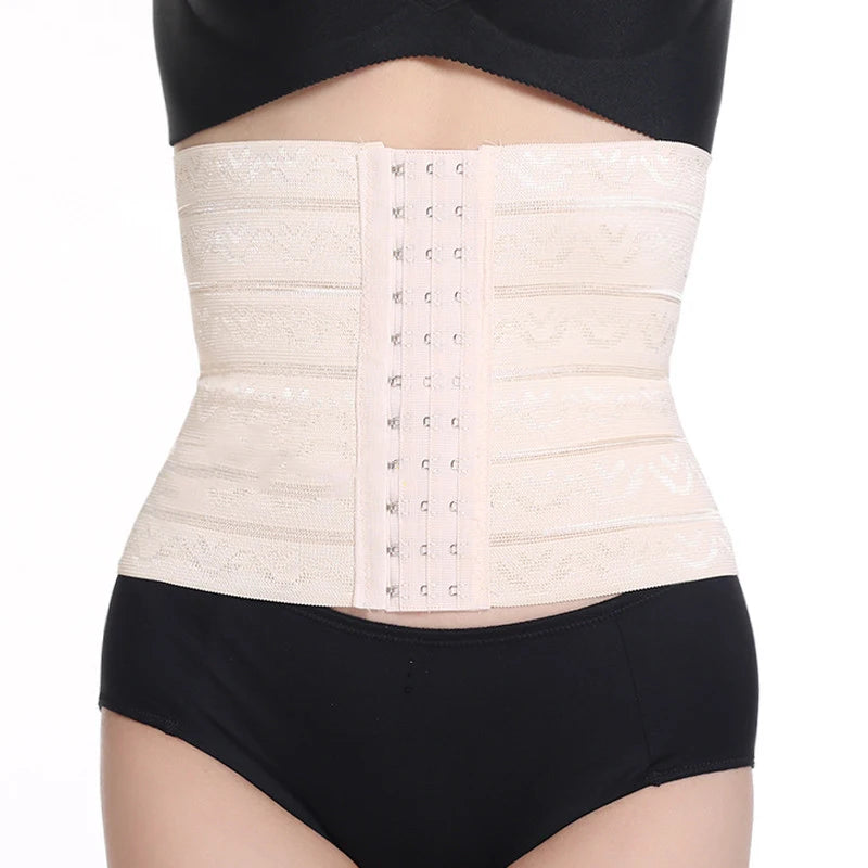 Waist Trainer Body Shapewear Women Tummy Slimming Sheath Woman Flat Belly Girdle Postpartum Sheath Wrap Waist Belt Corset