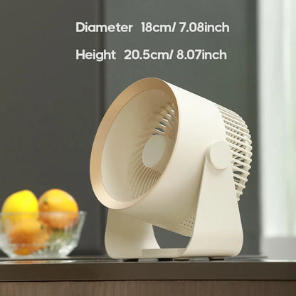 Xiaomi Cordless Electric Fan 4000mAh High Power Desktop Air Cooler USB Charging Home Kitchen Wall-mounted Air Circulation Fan