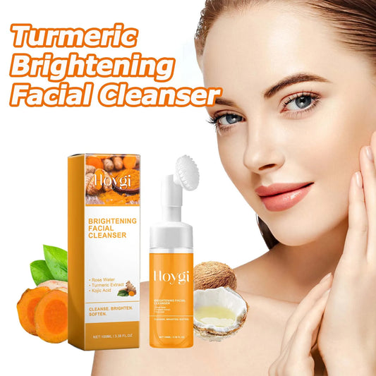 Turmeric Skin Cleansing Oil Control Fade Acne Marks Brighten Foam Cleanse