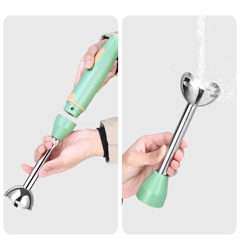 400W Handheld Blender Electric Food Vegetable Grinder Stick Mixer for Meat Smoothies Sauces Baby Food Soups Processor,Whisk