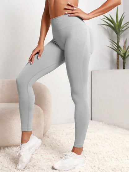 Women Gym Seamless Leggings Yoga Sports Pant Stretchy High Waist Fitness Sports Activewear Pants