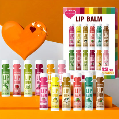 Deep Moisturizing Balm 12 PCS/gift lip balm set 5g