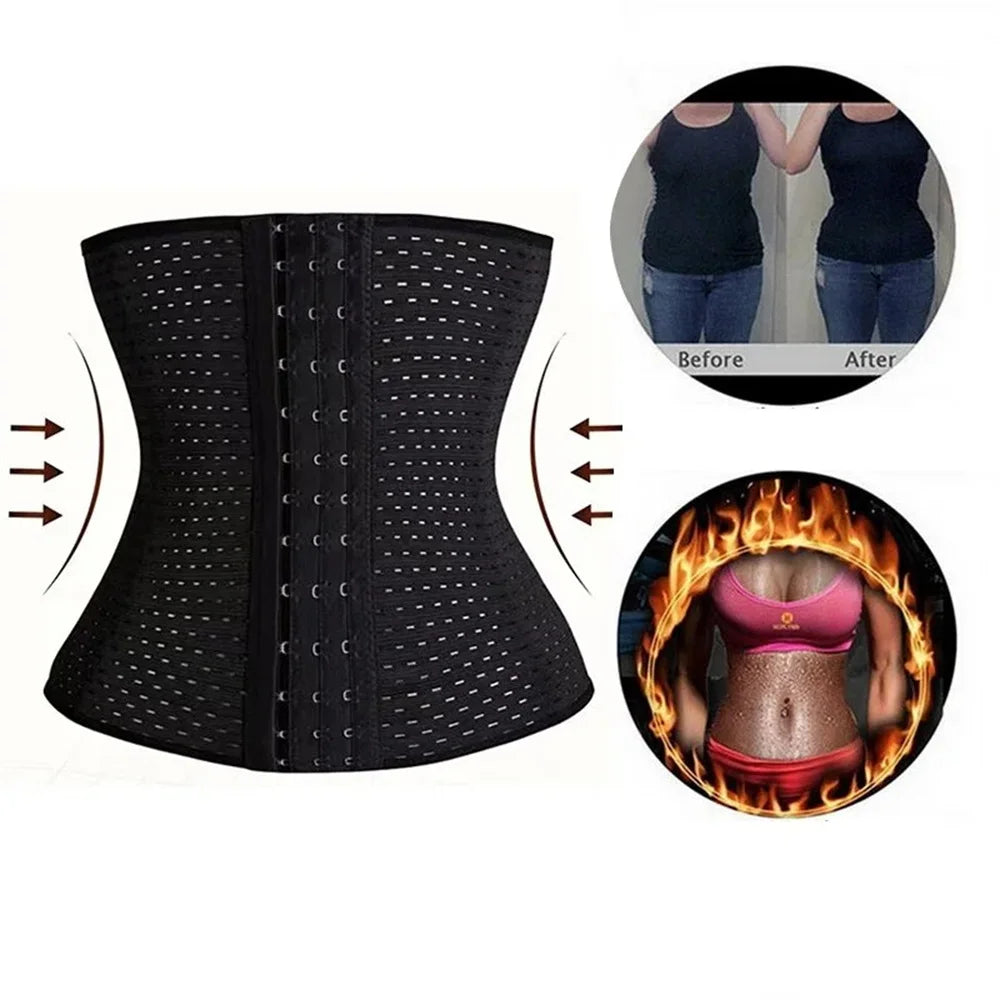 Women Body Shapewear Tummy Slimming Black Belly Band Shaping Shaper Corset Postpartum Flat Belly Postpartum Corset Shapewear