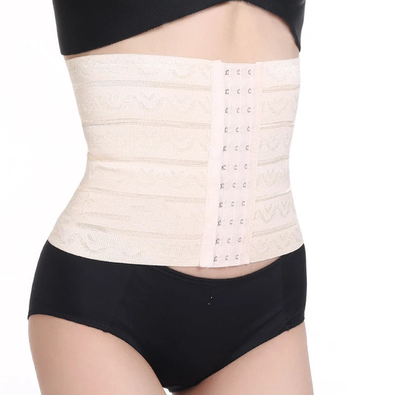 Waist Trainer Body Shapewear Women Tummy Slimming Sheath Woman Flat Belly Girdle Postpartum Sheath Wrap Waist Belt Corset