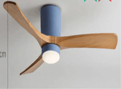 Low Floor Modern Ceiling Fans No Light 36 42 48 56 Inches DC Motor Reversible Blades Remote Control Led Fans Lamp With Lights