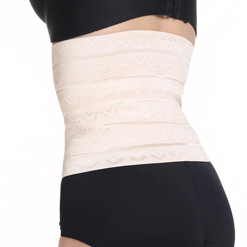 Waist Trainer Body Shapewear Women Tummy Slimming Sheath Woman Flat Belly Girdle Postpartum Sheath Wrap Waist Belt Corset