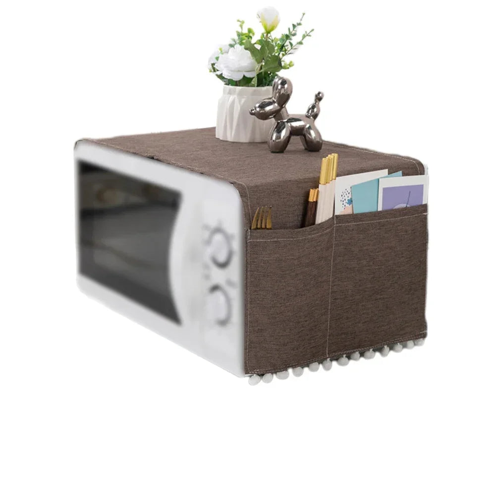 Polyester Cotton For Microwave Dust Cover Effective Protection from Water and a Charming Addition to Your Home
