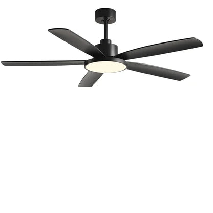 72Inch Ceiling Fan Light Strong Winds Living Room Restaurant DC Remote Control Fan Llights Black Modern Electric Fan 110V 220V