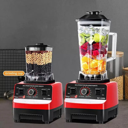 4500W 2L Multifunctiona Blender Food Processor Smoothie Juicer Ice Crusher