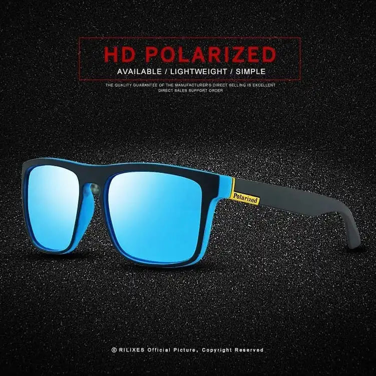 1-2PCs Square Polarized Sunglasses Anti Glare Sun Shades For Summer Party Vacation Travel Driving Fishing