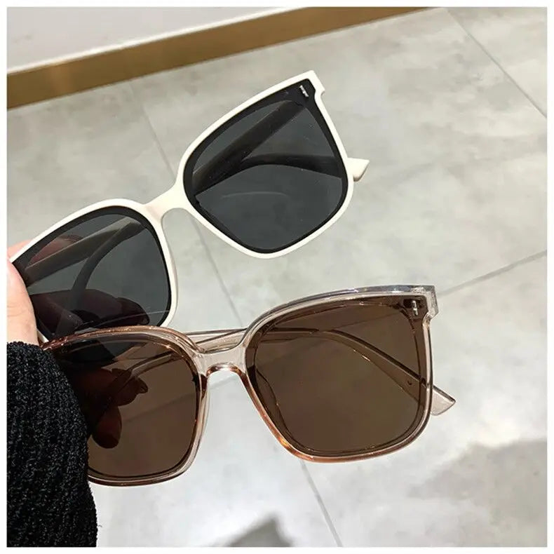 Square Sunglasses Women Designer Luxury Cat Eye Sun Glasses Female Classic Vintage Eyewear UV400 Outdoor Holiday Glasses