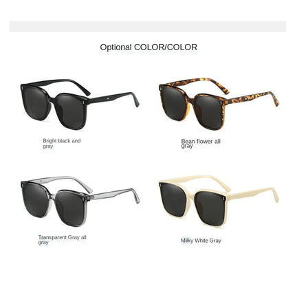 OIMG Vintage Square Sunglasses Women Oversized Sunglass Men Retro Black Sun Glasses Shades Goggle UV400  Oculos De Sol