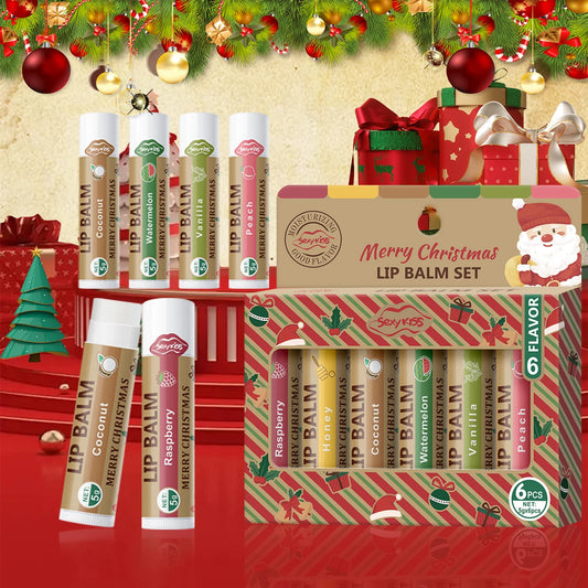 Lips Moisturizing Balm 6PCS/box set