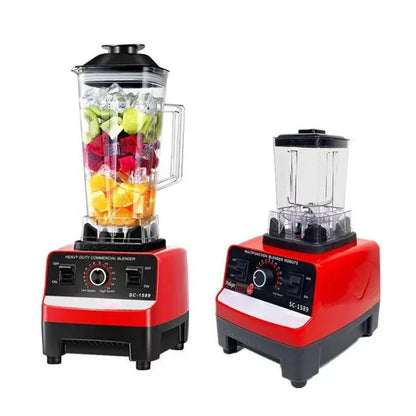 2000W Heavy Duty Commercial Blender Stationary Mixer Food Processor Ice Smoothies for Kitchen High Power Juicer Blender BPA Free