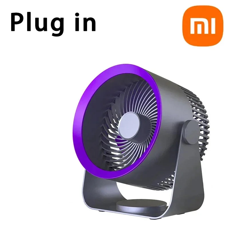 Xiaomi Cordless Electric Fan 4000mAh High Power Desktop Air Cooler USB Charging Home Kitchen Wall-mounted Air Circulation Fan