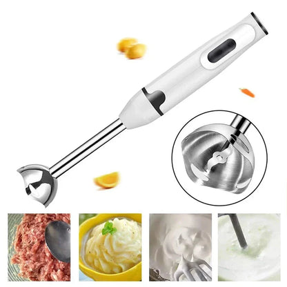 400W Handheld Blender Electric Food Vegetable Grinder Stick Mixer for Meat Smoothies Sauces Baby Food Soups Processor,Whisk