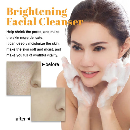 Turmeric Skin Cleansing Oil Control Fade Acne Marks Brighten Foam Cleanse