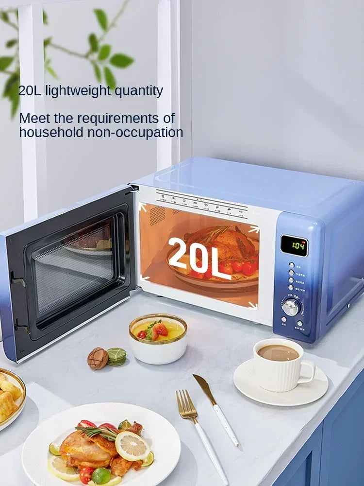 220V MeiLing MO-TV2007 Microwave Oven Home Multifunctional Rotary Intelligent Light Wave Oven 1728