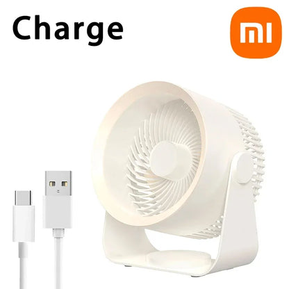 Xiaomi Cordless Electric Fan 4000mAh High Power Desktop Air Cooler USB Charging Home Kitchen Wall-mounted Air Circulation Fan