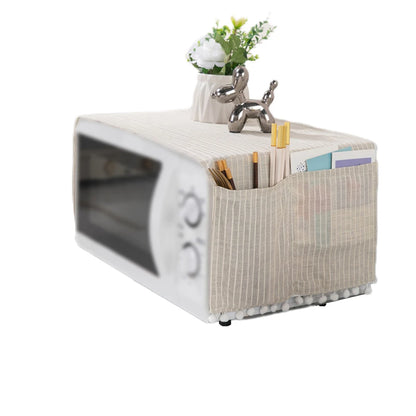 Polyester Cotton For Microwave Dust Cover Effective Protection from Water and a Charming Addition to Your Home